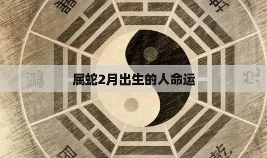 属蛇2月出生的人命运 属蛇3月生人一生的命运-第1张图片