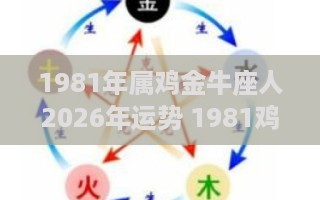 1981年属鸡金牛座人2026年运势 1981鸡男属相2026年运势-第1张图片