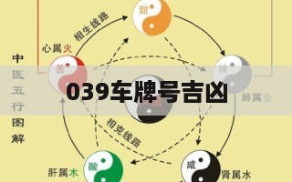 039车牌号吉凶 车牌号083数字寓意-第1张图片