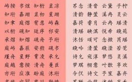 瑄字好听女孩名字 带瑄字的女孩名