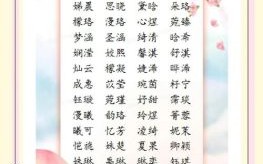 女孩文雅有涵养的名字大全 女孩文雅有涵养的名字