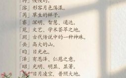 女孩起名字大气高端的单字 女孩取名字优雅的单字