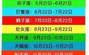 4月15日星座查询8月9日星座查询