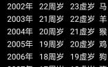 03年今年多大 03年人多大了虚岁