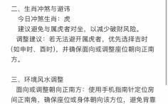 今日麻将打牌财神方位吉位2025年10月4日