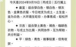 2021年10月11日五行穿搭配色