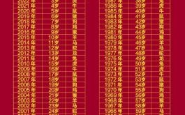 2024年的今年多大了