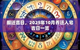 2025年10月乔迁黄道吉日查询表 十月乔迁吉日