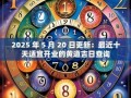 2025年5月开业吉日一览表大全 5月开业最佳的黄道吉日