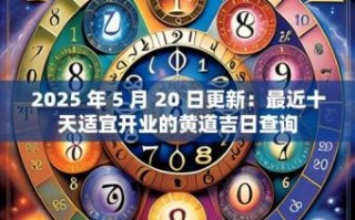 2025年5月开业吉日一览表大全 5月开业最佳的黄道吉日