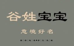 李谷起名的名字大全，寓意美好又独特的宝宝取名推荐