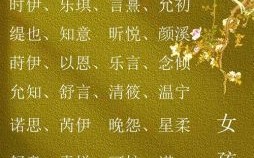 给女孩起名好听的字 给女孩起名字的字