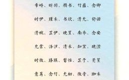 带蕊字的女孩高雅名字 带蕊字女孩名字