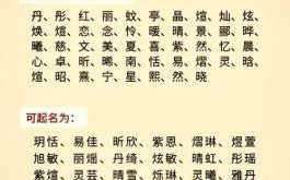 喜木火的名字搭配建议 五行喜木火的女孩名字