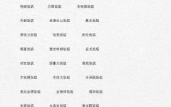 餐厅起名评分免费测公司名称大全免费