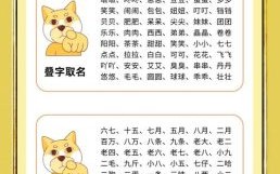 2018年狗宝宝起名大全