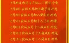 2025年农历五月吉日查询 2025年5月黄道吉日一览