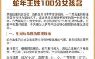 王姓简单又好听的女孩名字 王姓简单顺口的女孩名字