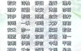 带文字辈的女孩名字 文字辈女孩取名宝典