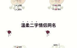 情侣名字配对 情侣组合昵称全集