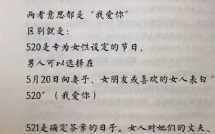 521的含义是什么 521是什么梗
