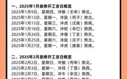 2025年拆房吉日选择 2025年拆房吉日一览