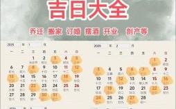 2025年最佳黄道吉日 2025全年黄道吉日