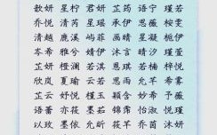 比较霸气的女孩名字有哪些字 比较霸气的女孩名字有哪些