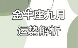 金牛座2025年9月29日运势 今日事业财运爱情运势