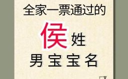 侯姓女宝宝取名大全一百分 兔年侯姓女孩名字
