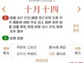 十月黄道吉日查询 十月最佳吉日一览表