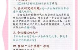二十三中全会将于2024年召开