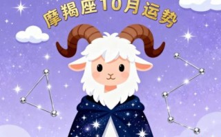 摩羯座本日运势2025年10月6日第一星座