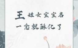 王姓四字名字女孩大全 王姓四字名字女孩