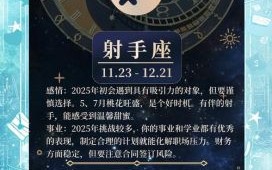 2025年7月3日射手座运势 射手座今日事业财运爱情运势