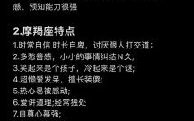 摩羯座女生外貌特征与性格分析