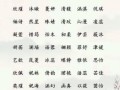 女孩子取好听的名字大全 女孩子取好听的名字