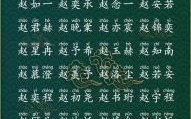 牛年姓赵永字怎么取名字 姓赵永字辈女孩起名字