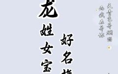 龙字的女孩名字 龙字辈女孩取名字
