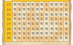 2013生男生女一览表