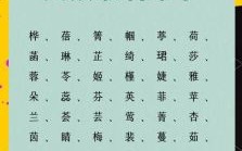 五行缺木的女孩名字寓意好的字 五行缺木的女孩名字用什么字好