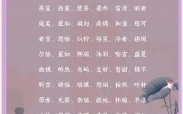 含淑字的女孩名字大全 含淑字的女孩名字