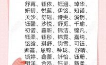 五行缺金女孩儿取名大全 五行缺金女孩儿取名