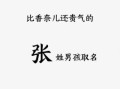 张思取名字 张思什么名字好听女孩