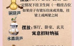 2025年铜葫芦中宫悬挂时间与摆放