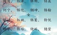 五行属金字起名女孩名字 五行金字最旺的字取名单字女孩