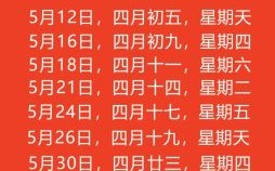 2025年5月搬家及入宅吉日精选