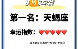 天蝎座2025年7月11日运势查询 2025年7月11日天蝎座每日星座运势