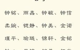 女孩五行缺金取名小技巧 女孩五行缺金怎么取名