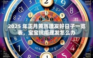 2025年5月理发黄道吉日 2025五月理发好日子